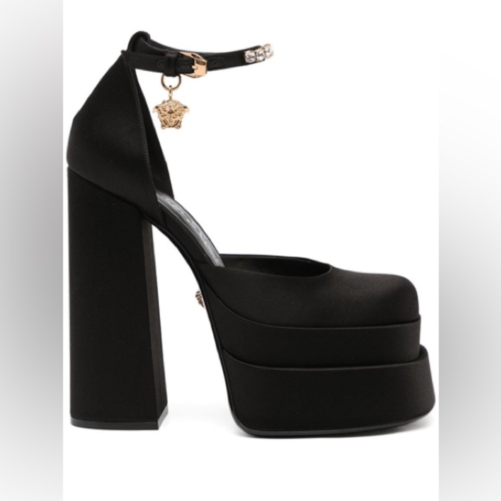 Versace Aevitas Platform in Black